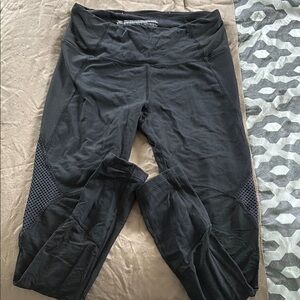 Victoria's Secret Black Mesh workout Leggings